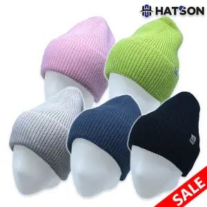 [롯데백화점]햇츠온 남여공용 데일리 무지 니트 비니 H24-001