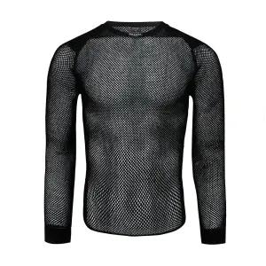 브린제 슈퍼 써모 숄더 인레이 언더레이어 긴팔 기능성 언더웨어 스포츠 등산 내의 블랙 10200305-BL