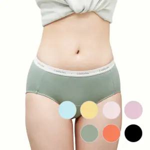 레이디안 여성 성인 레이디 국내산 국산 무형광 메쉬 데일리 특화된 샘방지 방수 생리 위생팬티(3중 브리프)