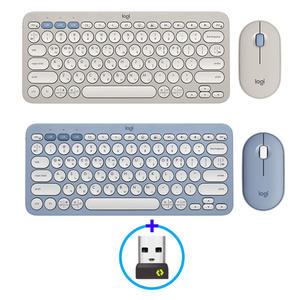 로지텍코리아 PEBBLE 2 COMBO 키보드+마우스+수신기 세트 K380S+M350S 한글자판