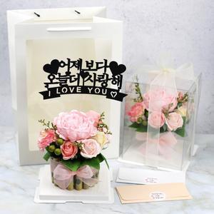 작약 돈케이크 플라워 용돈박스 카네이션 프리저브드 드라이플라워 비누 돈티슈 꽃다발 용돈 이벤트 선물