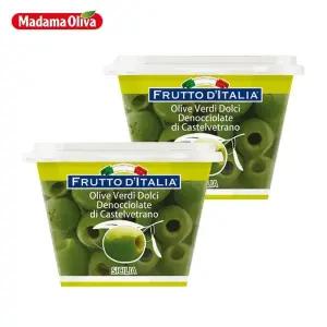 마다마올리바 냉장 피티드 그린카스텔 올리브 480g X 2병