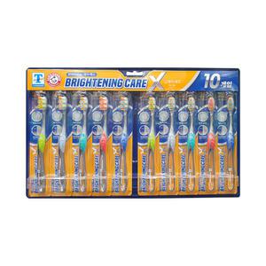 T STANDARD 암앤해머 브라이트닝 칫솔 10입 / 입체미세모