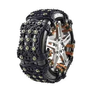 TKB 차량용 스파이크 TPU 스노우체인 6P 세트 전차종 공용