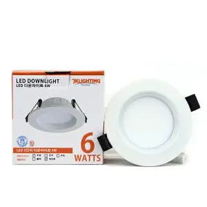 매입형LED등기구 JKLIGHTING 75MM 6W 6400K JS-KSLED206-F