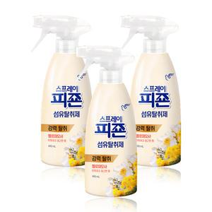 피죤 섬유탈취제 옐로미모사 490ml x 3개