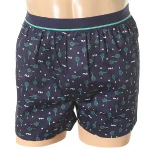 [롯데백화점]휠라언더웨어 60수 주자 테니스 나염 아웃밴드 트렁크 TKG1626MDID