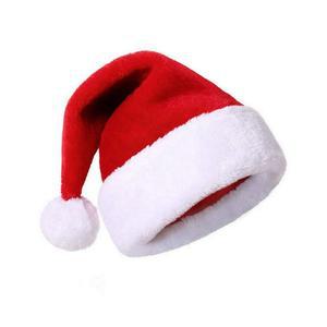 [신세계몰]고급 벨벳 산타모자 크리스마스 성탄절 이벤트 파티 교회 털모자 산타클로스 싼타 모자