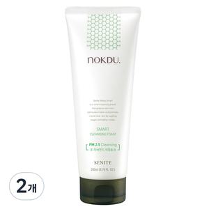 코리아나 세니떼 녹두 스마트 저자극 클렌징 폼 200ml 2개