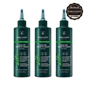 더마클라센 헤드스파 워터 탈모케어 트리트먼트 250ml x3
