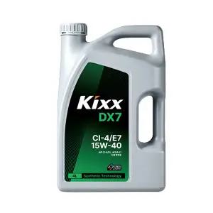 킥스, Kixx DX7 (구 DL) 15W-40 4L 고급형 상용디젤 엔진오일