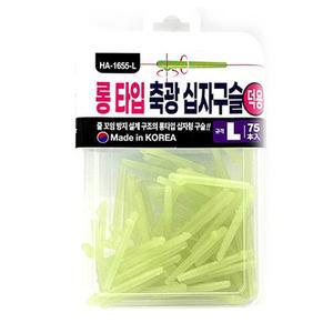 [신세계몰]해동 롱타입 축광 십자구슬 덕용 야광 낚시 채비 소품 HA-1655