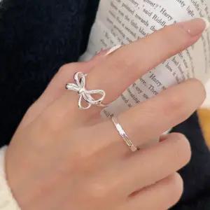 [Silver 925] 925 실버 오픈링 리본 은반지