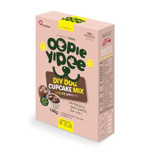 우피이피 강아지 수제간식 소간칩 토핑 컵케이크 만들기 믹스 150g