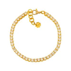 [한국금다이아몬드] 순금 테니스 팔찌 24K 11.25g 여자 금팔찌