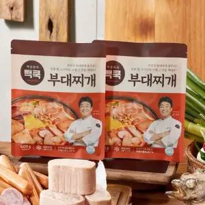 빽쿡 부대찌개 600g x 10개