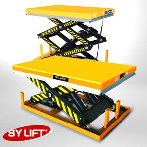 유압 전동 테이블 리프트 고정식 1단형  상 하 전동 카트 자동 리프트 1000kg 2000kg 4000kg
