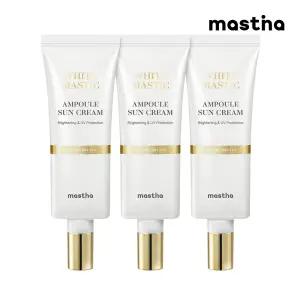 [공식판매처] 매스티나 화이트매스틱 앰플 선크림 40ml 3개