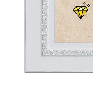 60cm*80cm 보석십자수 전용액자 더블화이트