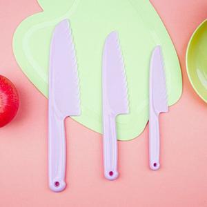 유아 어린이 안전 칼 장난감 플라스틱 요리용 장난감 칼자루 부억칼
