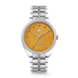 비비안웨스트우드 시계 여성 여자 실버 오렌지 메탈시계 VV281TNSL