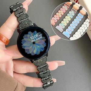 [수나르]샤오미 화미 어메이즈핏 치타 프로 라운드 스퀘어 호환 홀로그램 오로라 글리터 레진스트랩 밴드