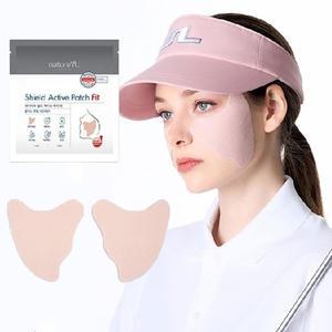 얼굴 썬패치 (4회분) 선 여름 골프 준비물 기미 붙이는 박세리 자외선 차단 패치 a