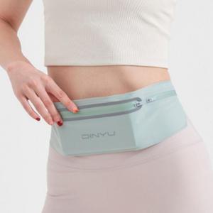 3단 초경량 런닝 힙색 슬림 운동용 지갑 허리수납 밴드 가방