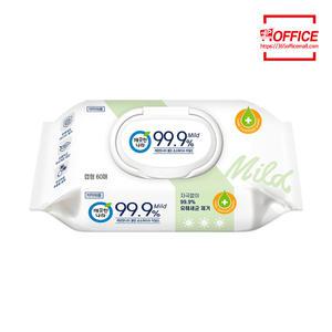 깨끗한나라 마일드 손소독 티슈 캡형 60매 낱개