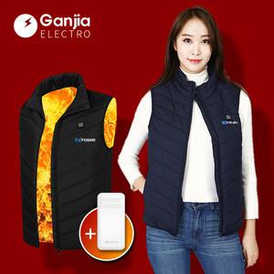 간지아일렉 포샘 발열조끼 USB 온열조끼 남여공용 배터리 포함