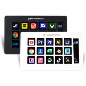 몬스타기어 몬스타덱 TS115 한글 스트림덱 유튜브 동영상편집 포토샵 일러스트 윈도우 맥호환 단축키 키패드