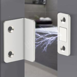 문열림방지 기억자 슬림빠지링 자석도어캐치 여닫이문 미닫이문 붙박이장 옷장 상하부장