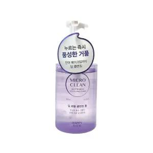 해피바스 마이크로 클린 딥 버블 클렌징폼 300ml