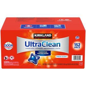 커클랜드 울트라 클린팩 세제152팩x 2박스