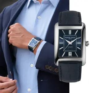 [선물 5종] 3년보증 백화점AS 프레드릭 콘스탄트 FC-303N4C26 까레 오토매틱 스퀘어 가죽시계