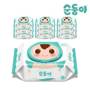 엘그린 물티슈 캡형 100매 10팩 LG-01