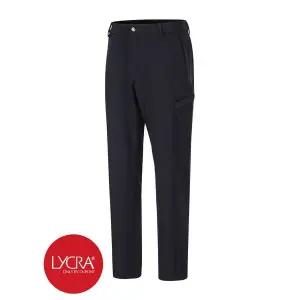 [하프클럽/] 남성 라이크라 웜 시그니처 액티브 본딩 기모 팬츠 네이비