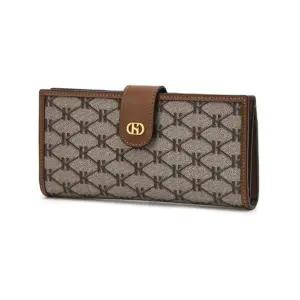 [NS홈쇼핑][헤지스ACC] HIWA4F840 H장식 브라운 시그니처 패턴  장지갑[34566053]