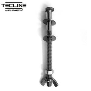 [텍라인] 스킨 스쿠버 다이빙 공기통 실린더 더블탱크 스텐밴드 볼트