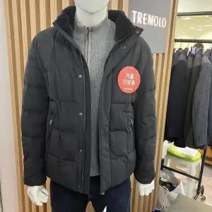 [트레몰로] HC09 구스점퍼 (주)세정 인디안 어반 남성 퀼팅 네이비 토끼모피 TRBKD (S11458808)