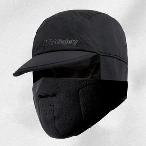 탈부착형 마스크 방한 귀마개 모자 K2 세이프티 고소모 골프 등산 귀달이 남자 겨울