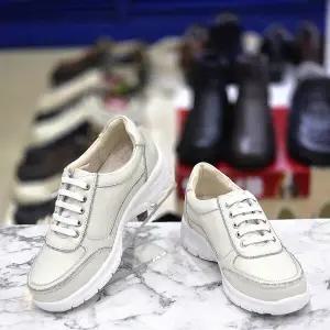 [허시파피]여성 4CM 경량 큐빅 밴딩 청키 스니커즈 운동화 3FQ488