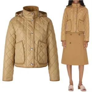 HUMBIE 다이아몬드 퀄팅 여성 크롭 자켓 8070969 A7026