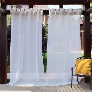 야외 방수 파고라 커튼 펜션 정원 베란다 가림막