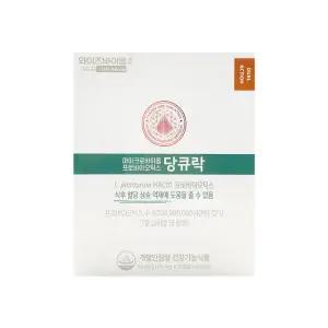 와이즈바이옴 마이크로바이옴 프로바이오틱스 당큐락 190mg x 30캡슐 x 6개입