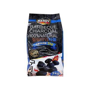 고기숯 숯 캠핑숯 차콜숯 힐링타임 3kg