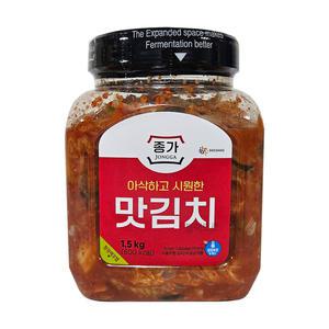 코스트코 종가 아삭하고 시원한 맛김치 1.5kg 썰은 배추김치 썰은김치