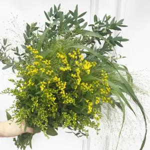 (플라워마켓) 그린 소재 혼합 세트 양재꽃시장 생화 배달