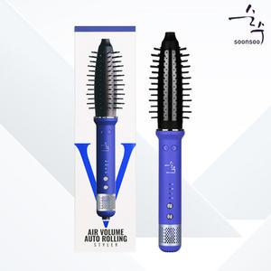 순수 에어볼륨 오토롤링 스타일러 블루 그레이