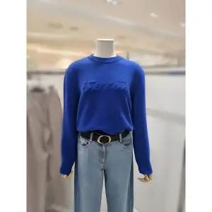 갤러리아 레터링 라운드 니트 탑 N244PWKA63